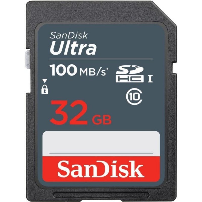 Sandisk Ultra 32GB SDHC 100MB/s Hafıza Kartı - Outlet