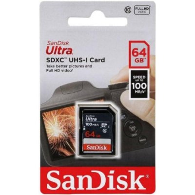 SanDisk Ultra SDSDUNR-064G-GN3IN Class 10 UHS-I U1 64 GB Hafıza Kartı - Outlet