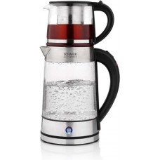 Schafer Gourmemaxx Cam Çay Makinesi -Inox 