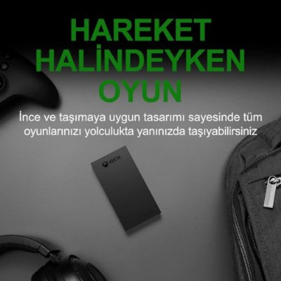Seagate Game Drive STLD1000400 USB 3.2 1 TB Taşınabilir SSD - Teşhir