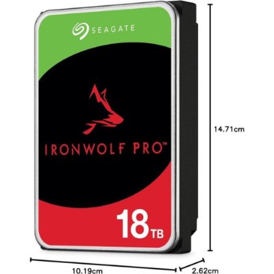Seagate IronWolf Pro ST18000NT001 SATA 3.0 7200 RPM 3.5" 18 TB Harddisk Teşhir