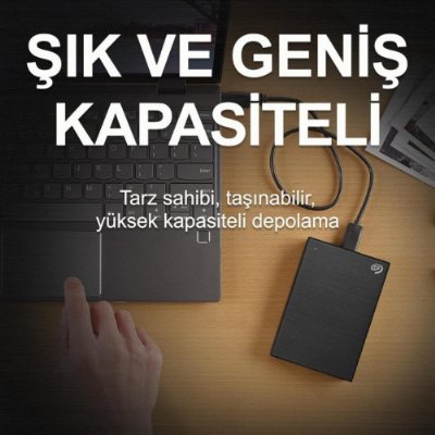 Seagate One Touch STKC4000400 Siyah USB 3.0 2.5" 4 TB Harici Harddisk - Teşhir