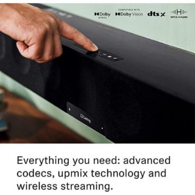 Sennheiser Ambeo 3D Soundbar, Siyah