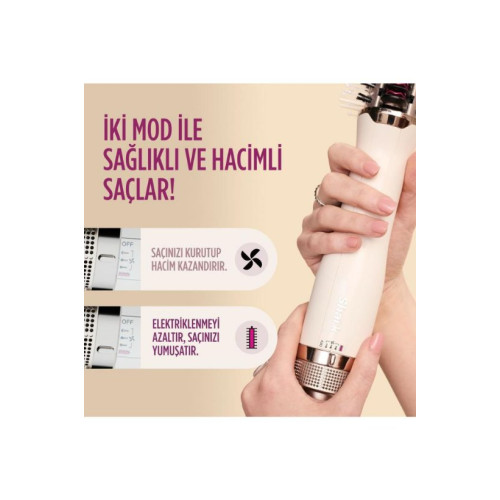 Shark Smoothstyle HT212EU Islak Kuru Saç Düzleştirme Fırçası Outlet