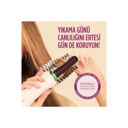 Shark Smoothstyle HT212EU Islak Kuru Saç Düzleştirme Fırçası Outlet