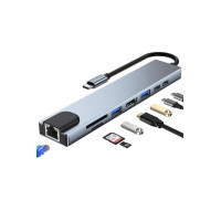 Shaza 8 in 1 USB Type-C Hdmi U...