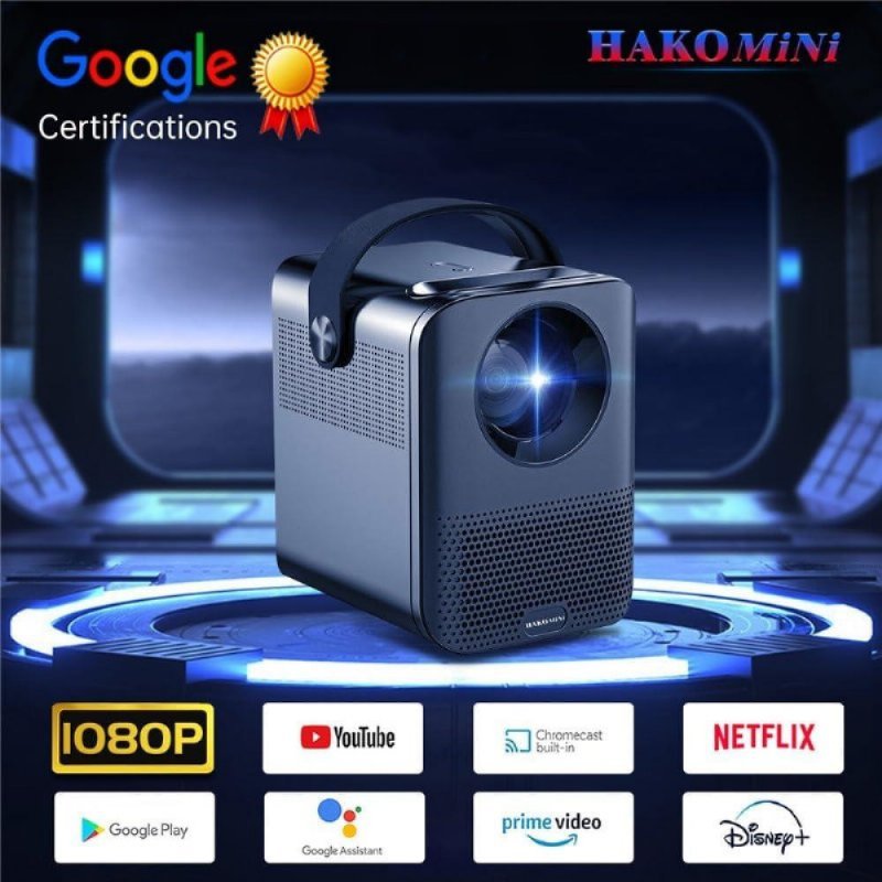 Shaza Hakomini PL3 200 Lümen Full HD Wi-Fi Android Taşınabilir Mini LED Projeksiyon Cihazı Outlet