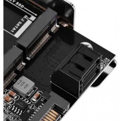 SilverStone SST-SDP12 3.5" SATA to M2 Dönüştürücü 