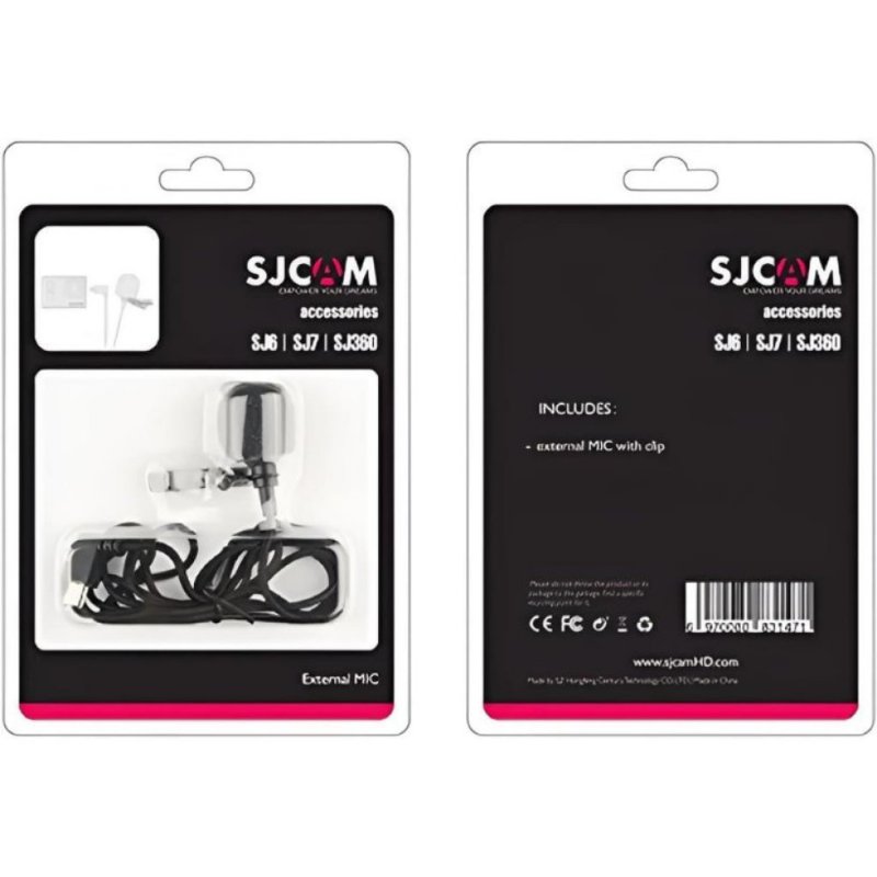 Sjcam Sj6 Sj7 SJ360 Aksiyon Kamera Harici Mikrofon