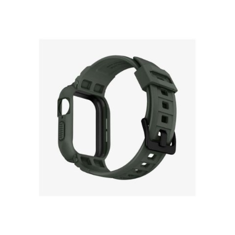 Apple Watch Seri (45mm / 44mm) Kılıf, Spigen Rugged Armor Pro Military Green Outlet