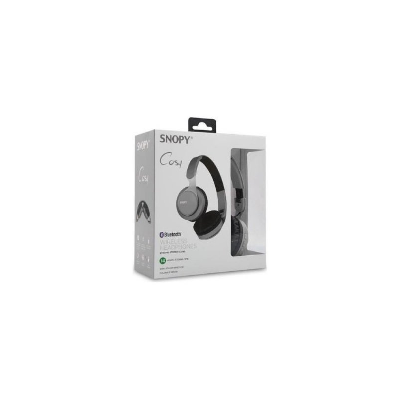 Snopy Sn-34Bt Cosy Gri Mobil Telefon Uyumlu Bluetooth Kablosuz Mikrofonlu Kulaklık