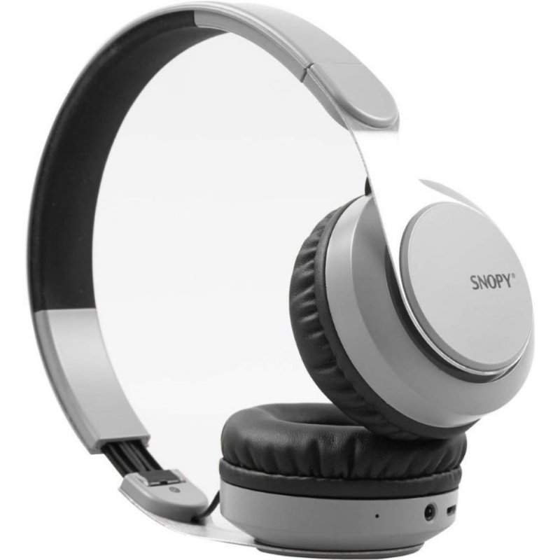 Snopy SN-34BT Cosy Mobil Telefon Uyumlu Kablosuz Mikrofonlu Kulak Üstü Gri Bluetooth Kulaklık Teşhir