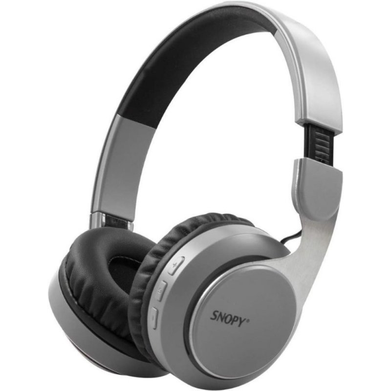 Snopy SN-34BT Cosy Mobil Telefon Uyumlu Kablosuz Mikrofonlu Kulak Üstü Gri Bluetooth Kulaklık Teşhir