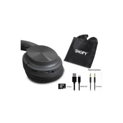 Snopy SN-BT30 Canto TF Kart Özellikli Kulak Üstü Bluetooth Kulaklık Teşhir