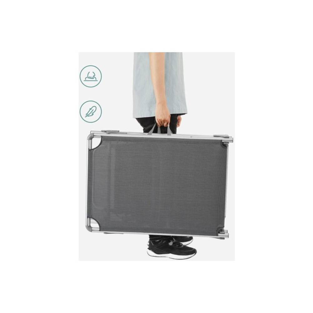 Songmics GCB19 55x193x31 cm Gölgelikli Katlanabilir Şezlong - OUTLET
