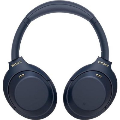 Sony WH-1000XM4 Mavi Kulak Üstü Bluetooth Kulaklık Teşhir