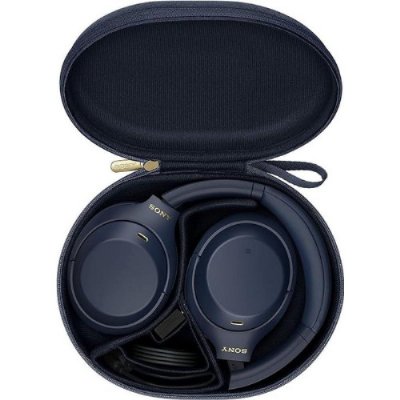 Sony WH-1000XM4 Mavi Kulak Üstü Bluetooth Kulaklık Teşhir