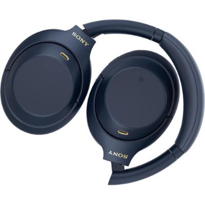 Sony WH-1000XM4 Mavi Kulak Üstü Bluetooth Kulaklık Teşhir