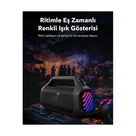 Anker SoundCore Boom 2 Siyah Bluetooth Hoparlör Teşhir