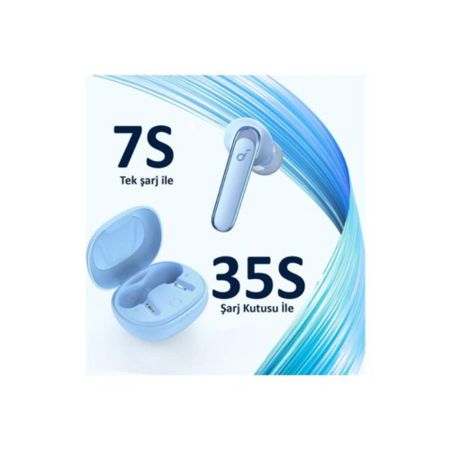 Anker SoundCore Life P3 TWS Mavi Kulak İçi Bluetooth Kulaklık Outlet