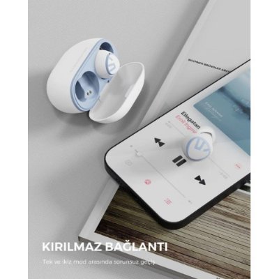 Soundpeats Mini TWS Kulak İçi Bluetooth Kulaklık Beyaz