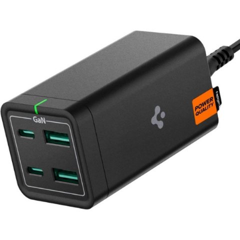 Spigen ArcDock 65 W 4 Port PD 3.0 Hızlı Şarj Adaptörü T...