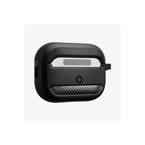 Spigen AirPods Pro (2.Nesil) Kılıf, Spigen Rugged Armor Matte Black Outlet