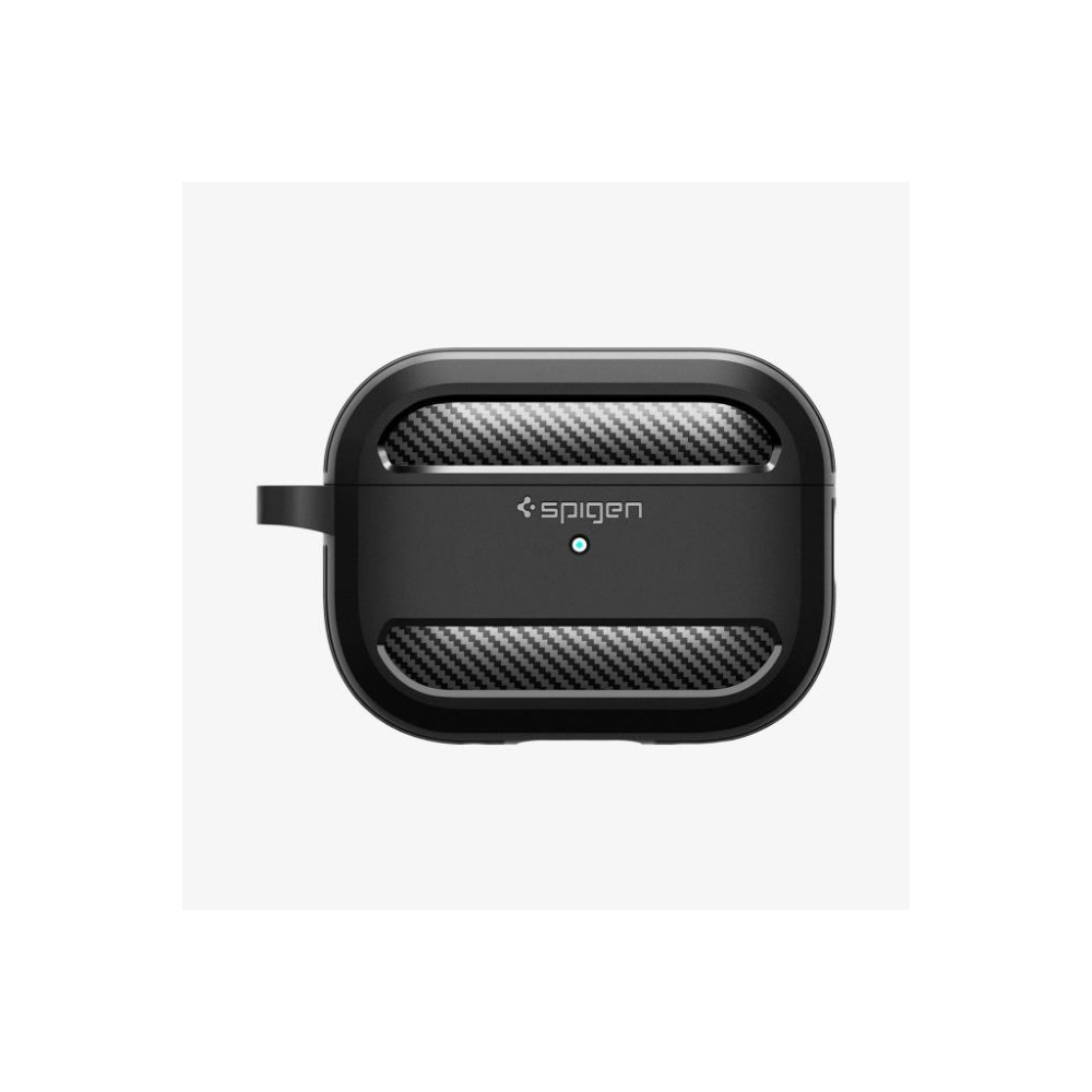 Spigen AirPods Pro (2. nesil) Kılıf Rugged Armor Matte Black - ACS05482