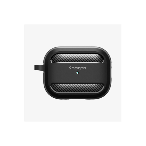 Spigen AirPods Pro (2. nesil) Kılıf Rugged Armor Matte Black - ACS05482