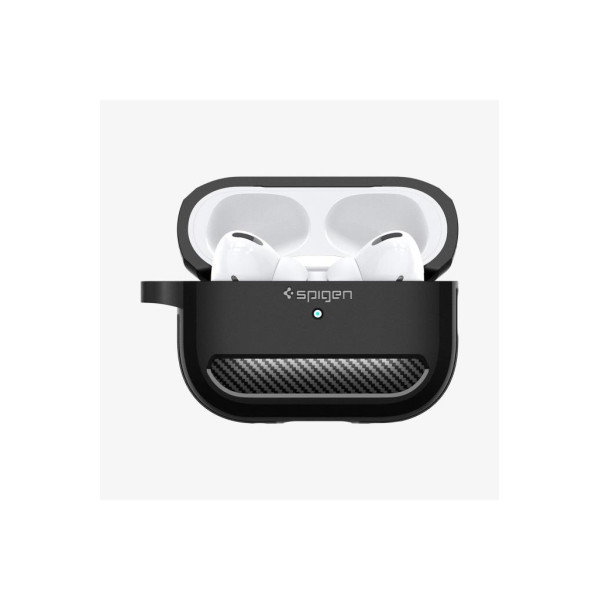 Spigen AirPods Pro (2. nesil) Kılıf Rugged Armor Matte Black - ACS05482