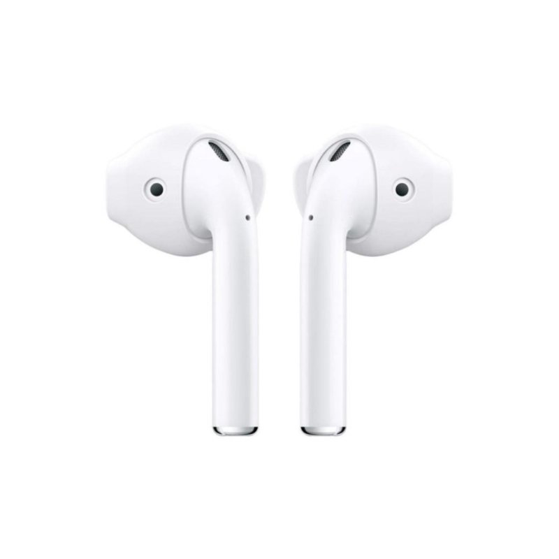 AirPods 2/1 Nesil Uyumlu Kılıf, Spigen Earhooks Teka RA201 White