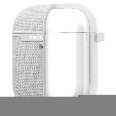 Spigen Apple AirPods 2/1 Nesil Uyumlu Kılıf Urban Fit Dokuma Gray