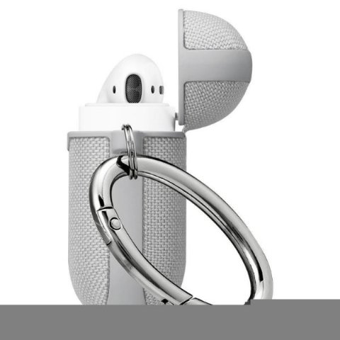 Spigen Apple AirPods 2/1 Nesil Uyumlu Kılıf Urban Fit Dokuma Gray