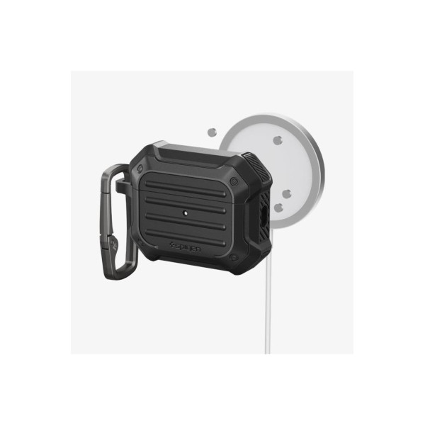 Spigen AirPods Pro (2. nesil) Kılıf Tough Armor Magfit MagSafe Özellikli Black - ACS05480 Outlet