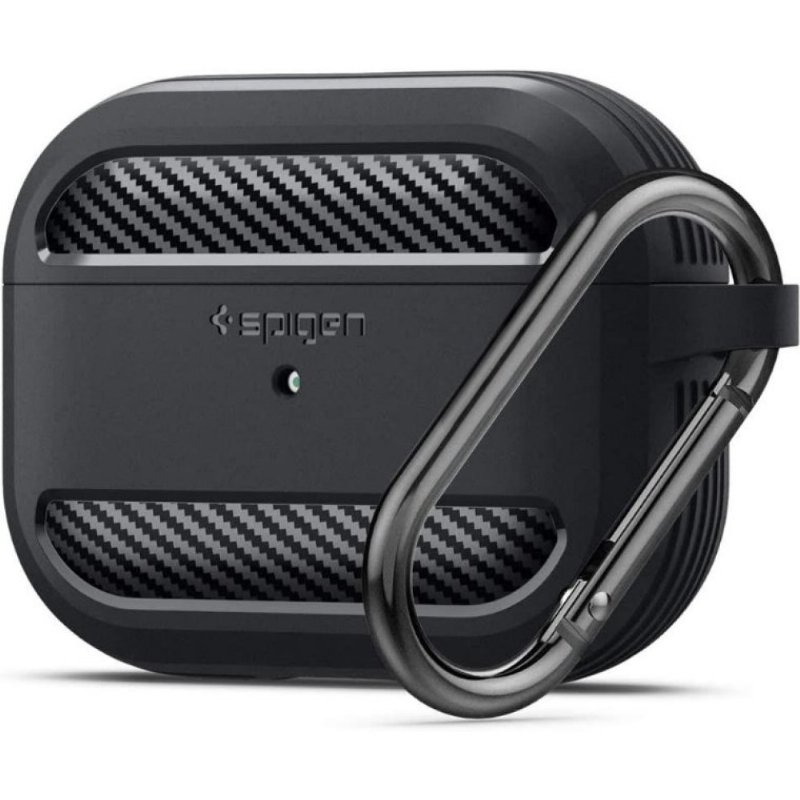 Spigen Apple AirPods Pro Kılıf Rugged Armor Charcoal Gray-ASD0144