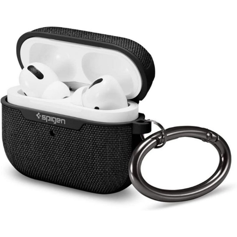 Spigen Apple AirPods Pro Kılıf Urban Fit Dokuma Black - ASD00572