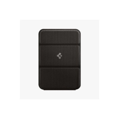 Spigen Apple iPhone 15 / iPhone 14 / iPhone 13 / iPhone 12 Serileri için Smart Fold Manyetik Cüzdan MagSafe Gunmetal Outlet
