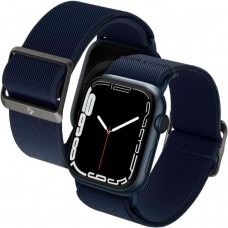 Spigen Apple Watch 41mm / 40mm / 38mm (Seri 1/2/3/4/5/6/SE/7/SE 2/8 ile Uyumlu) Kayış Kordon Band Lite Fit Navy - AMP02291