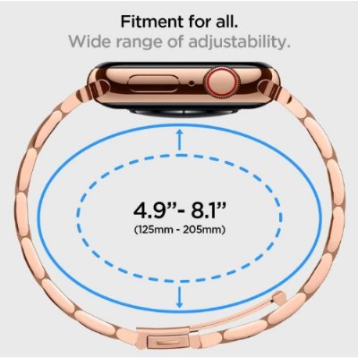 Spigen Apple Watch 41-40-38mm Kordon Rose Gold - 061MP25944