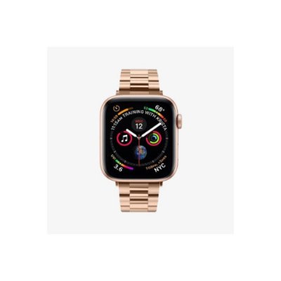 Spigen Apple Watch 42mm Seri 10 - 41mm Seri 9/8/7 - 40mm Seri SE2/SE/6/5/4 Kordon Kayış Band Modern Fit Rose Gold Outlet