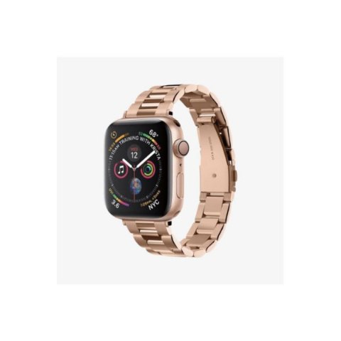Spigen Apple Watch 42mm Seri 10 - 41mm Seri 9/8/7 - 40mm Seri SE2/SE/6/5/4 Kordon Kayış Band Modern Fit Rose Gold Outlet
