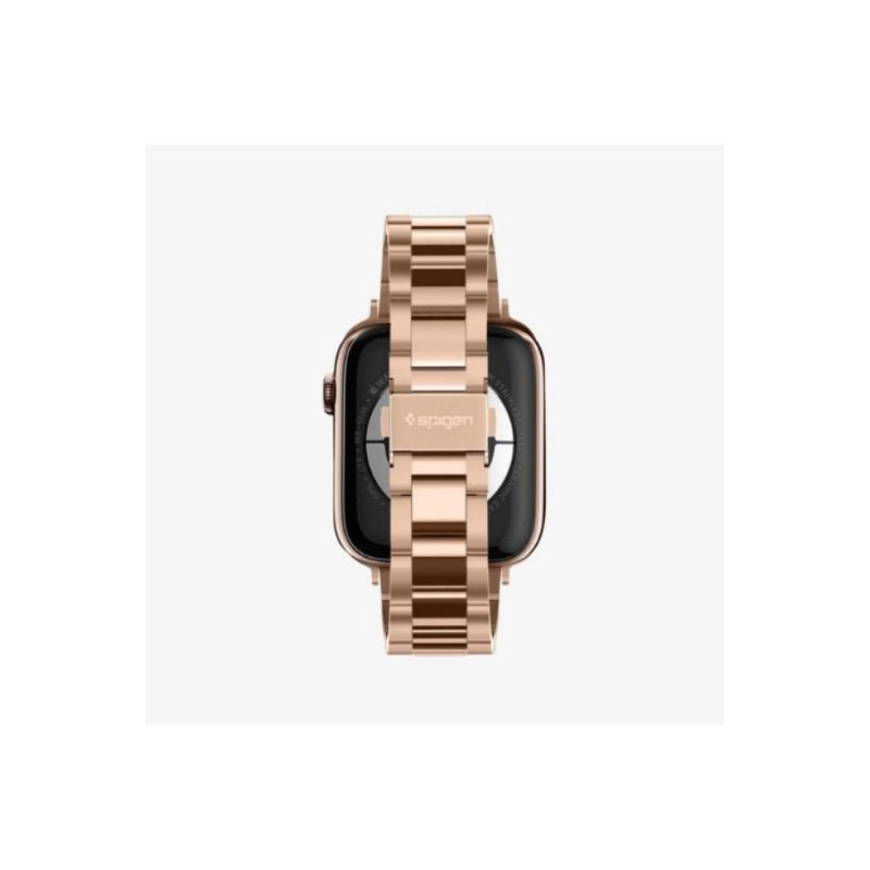 Spigen Apple Watch 42mm Seri 10 - 41mm Seri 9/8/7 - 40mm Seri SE2/SE/6/5/4 Kordon Kayış Band Modern Fit Rose Gold Outlet