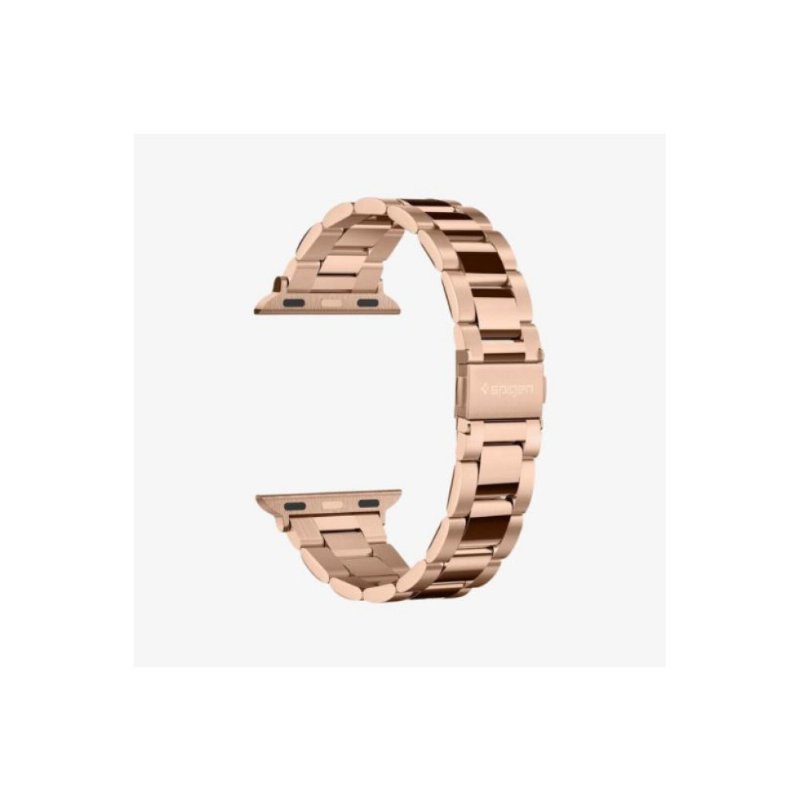 Spigen Apple Watch 42mm Seri 10 - 41mm Seri 9/8/7 - 40mm Seri SE2/SE/6/5/4 Kordon Kayış Band Modern Fit Rose Gold Outlet