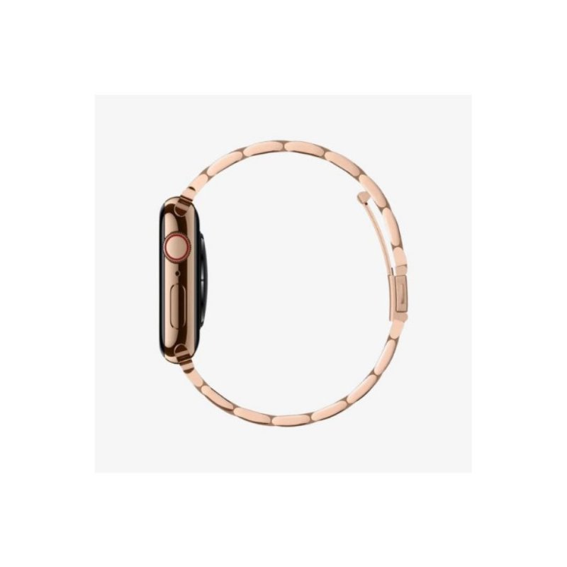 Spigen Apple Watch 42mm Seri 10 - 41mm Seri 9/8/7 - 40mm Seri SE2/SE/6/5/4 Kordon Kayış Band Modern Fit Rose Gold Outlet