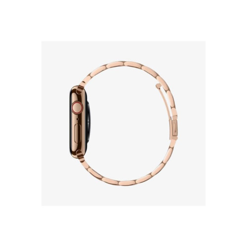 Spigen Apple Watch 42mm Seri 10 - 41mm Seri 9/8/7 - 40mm Seri SE2/SE/6/5/4 Kordon Kayış Band Modern Fit Rose Gold Outlet