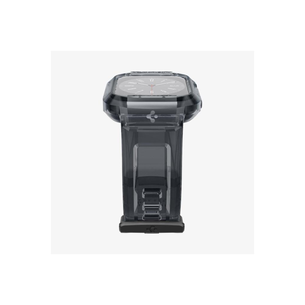 Spigen Apple Watch 45mm (Seri 9/8/7) Kılıf & Kordon Kayış Liquid Crystal Pro Space Crystal - ACS04173 Teşhir