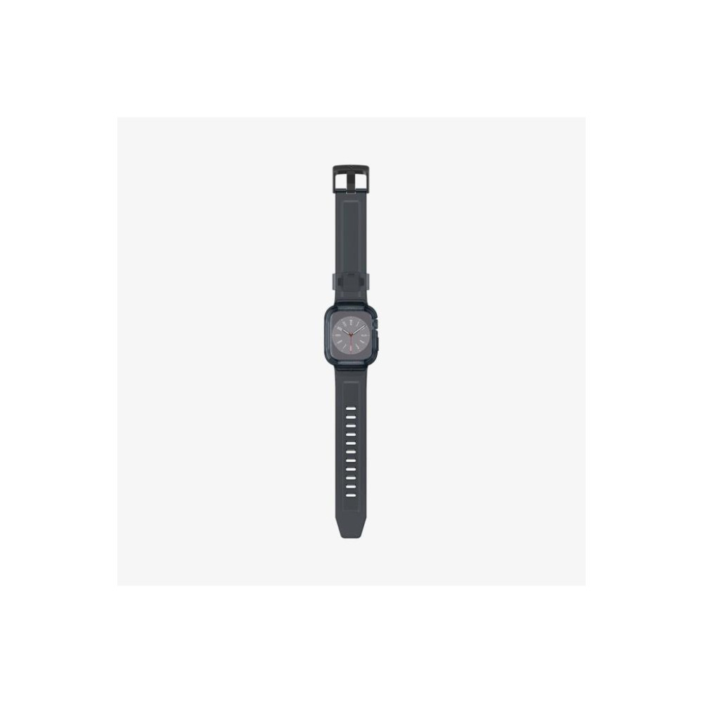 Spigen Apple Watch 45mm (Seri 9/8/7) Kılıf & Kordon Kayış Liquid Crystal Pro Space Crystal - ACS04173 Teşhir