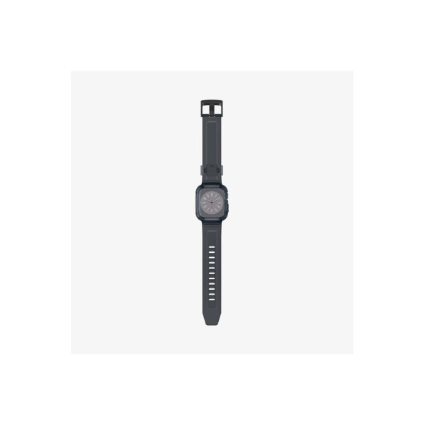 Spigen Apple Watch 45mm (Seri 9/8/7) Kılıf & Kordon Kayış Liquid Crystal Pro Space Crystal - ACS04173 Teşhir