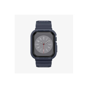 Apple Watch Seri (45mm / 44mm) Kılıf, Spigen Rugged Armor Pro Charcoal Gray Outlet
