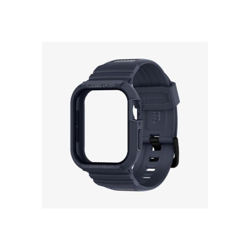 Apple Watch Seri (45mm / 44mm) Kılıf, Spigen Rugged Armor Pro Charcoal Gray Outlet